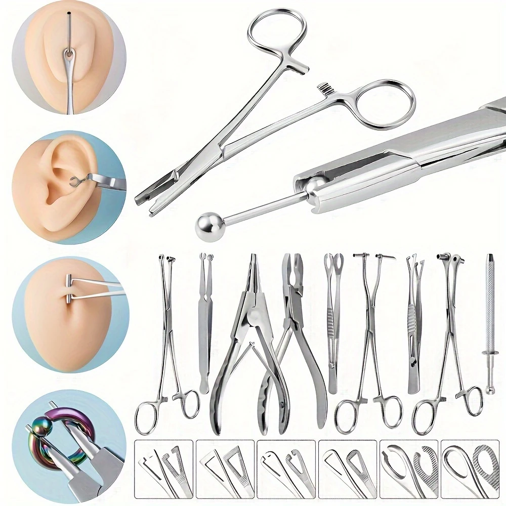 Щипцы из хирургической стали для пирсинга тела, живота, уха, языка, перегородки, пинцет для пирсинга губ, инструмент для пирсинга
Щипцы из хирургической стали для пирсинга тела, живота, уха, языка, перегородки, пинцет для пирсинга губ, инструмент для пирсинга