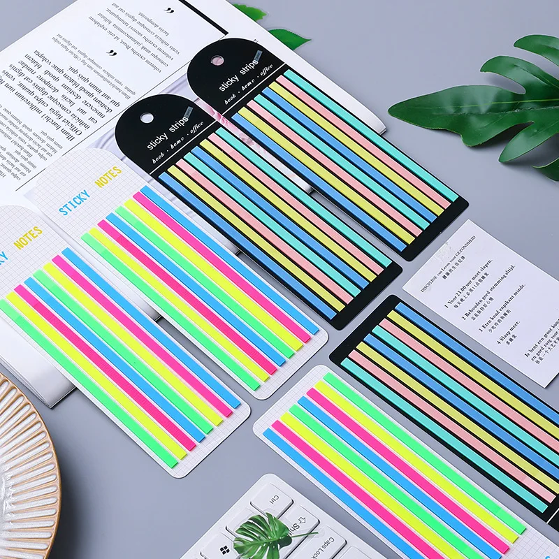 20 pcs/lot Creative Transparent Long Strip Memo Pad Index Sticky Note Cute N Times Stationery Label Notepad Post School Supply
20 pcs/lot Creative Transparent Long Strip Memo Pad Index Sticky Note Cute N Times Stationery Label Notepad Post School Supply