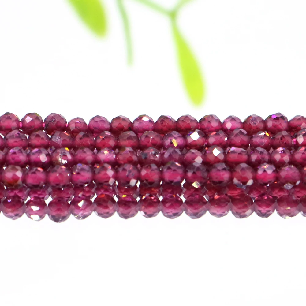 2 3 4mm Natural Red Garnet Stone Faceted Loose Gemstone Tiny Beads Healing Crystal For Jewelry Making DIY Bracelet Accessories
2 3 4mm Natural Red Garnet Stone Faceted Loose Gemstone Tiny Beads Healing Crystal For Jewelry Making DIY Bracelet Accessories