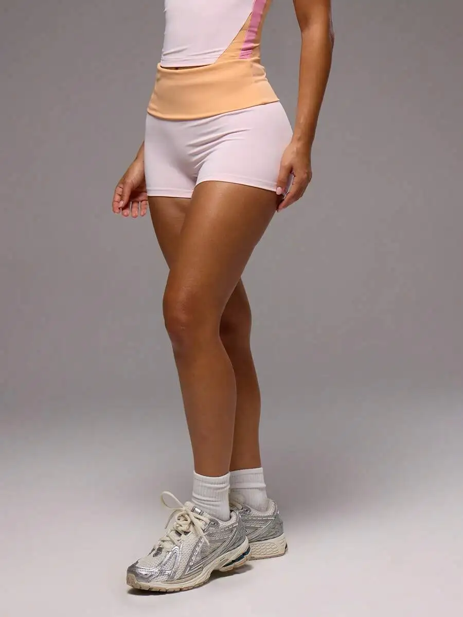 Sport Contrast Waistband Mini Shorts For Workout Gym Pilates Fitness Casual
Sport Contrast Waistband Mini Shorts For Workout Gym Pilates Fitness Casual