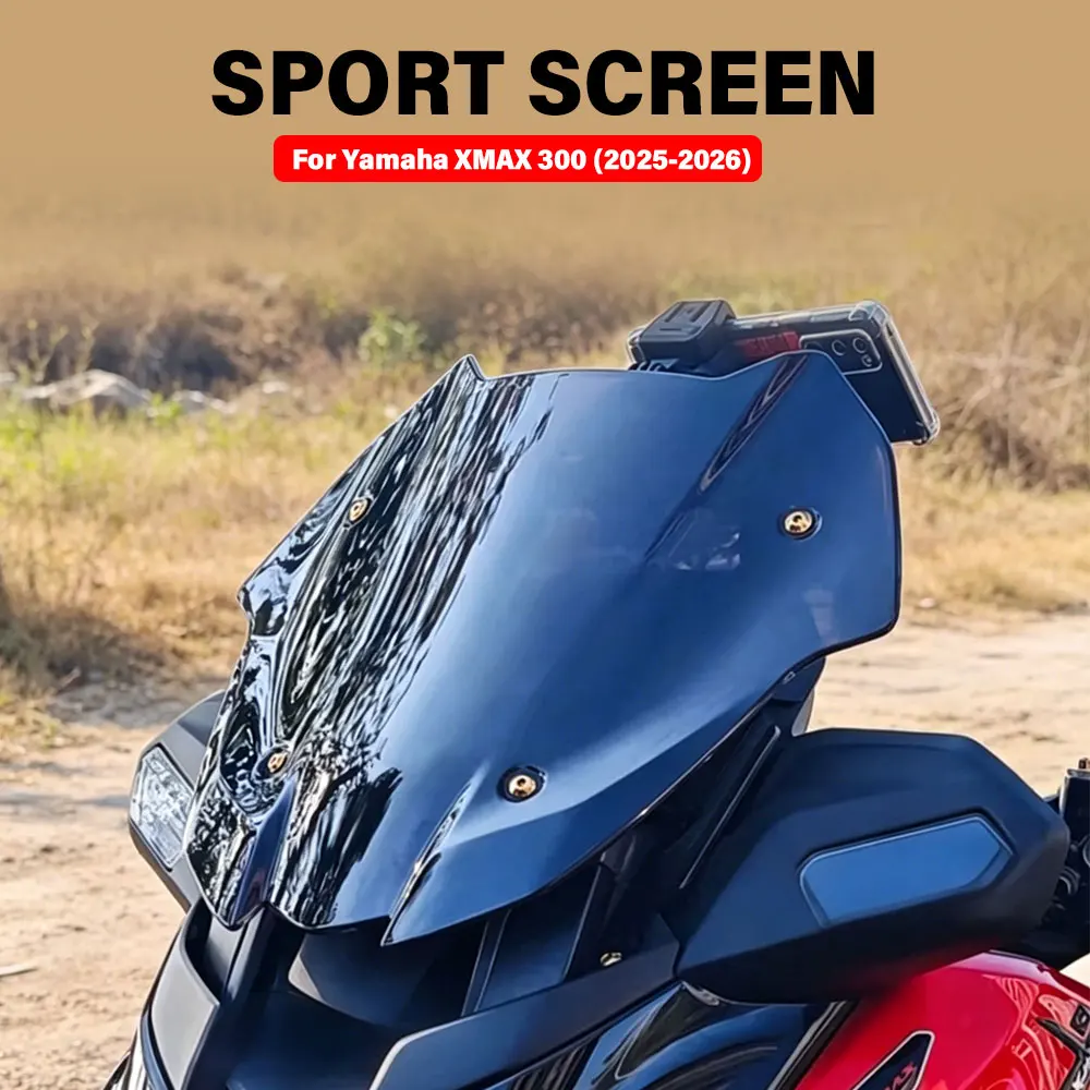 For Yamaha XMAX 300 Tech MAX Sport Aggressive Windscreen Motorcycle Windshield Wind Deflector X MAX 300 2025-2026
For Yamaha XMAX 300 Tech MAX Sport Aggressive Windscreen Motorcycle Windshield Wind Deflector X MAX 300 2025-2026