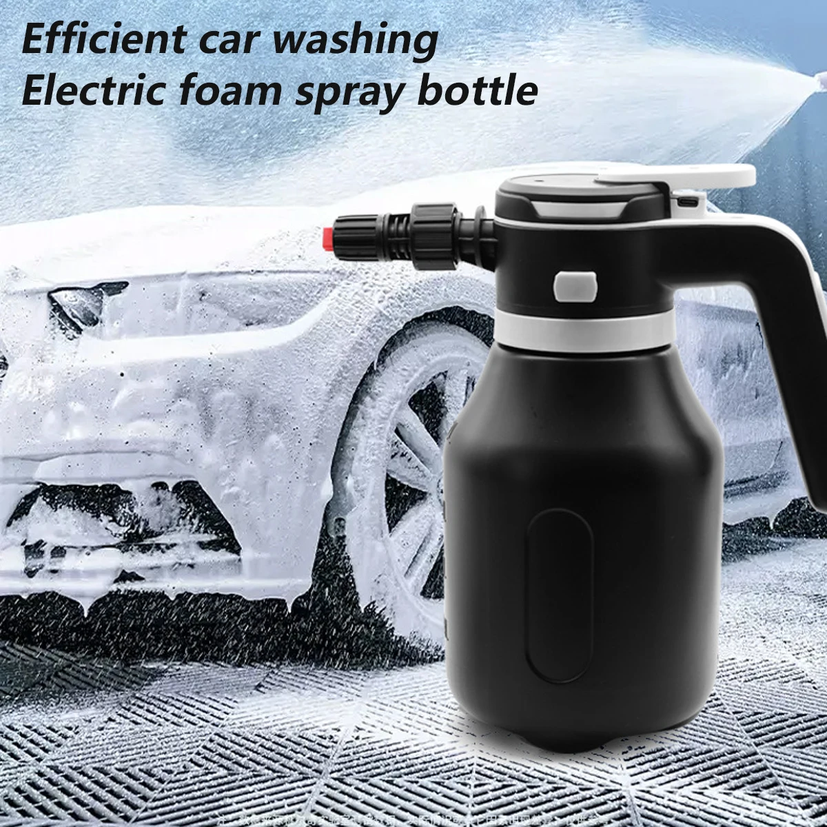 2L Electric Pressure Washer | Auto-Boost & IPX5 for Car/Motorcycle/Bike | Portable Foam Cannon, 3 Cars/Charge
2L Electric Pressure Washer | Auto-Boost & IPX5 for Car/Motorcycle/Bike | Portable Foam Cannon, 3 Cars/Charge