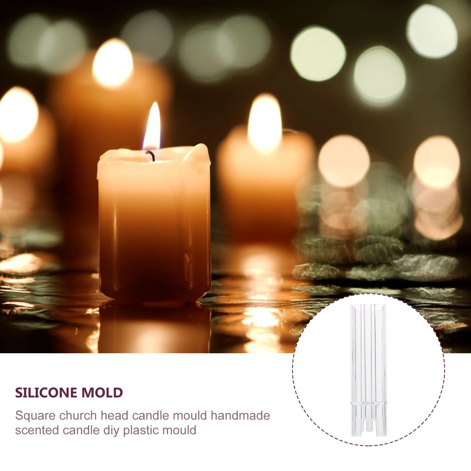 Church Shaped Mold Diy Soap Mold Plastic Making Tool Durable Easy Demoulding Handmade Wax Casting Mould Wedding 
Church Shaped Mold Diy Soap Mold Plastic Making Tool Durable Easy Demoulding Handmade Wax Casting Mould Wedding