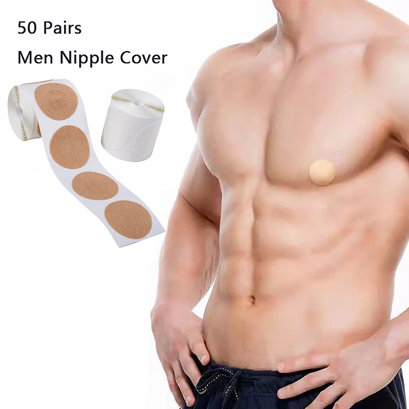 50 Pairs Men Nipple Cover Adhesive Stickers Bra Pad Women Invisible Breast Lift Bra Running Protect Nipples Chest
50 Pairs Men Nipple Cover Adhesive Stickers Bra Pad Women Invisible Breast Lift Bra Running Protect Nipples Chest