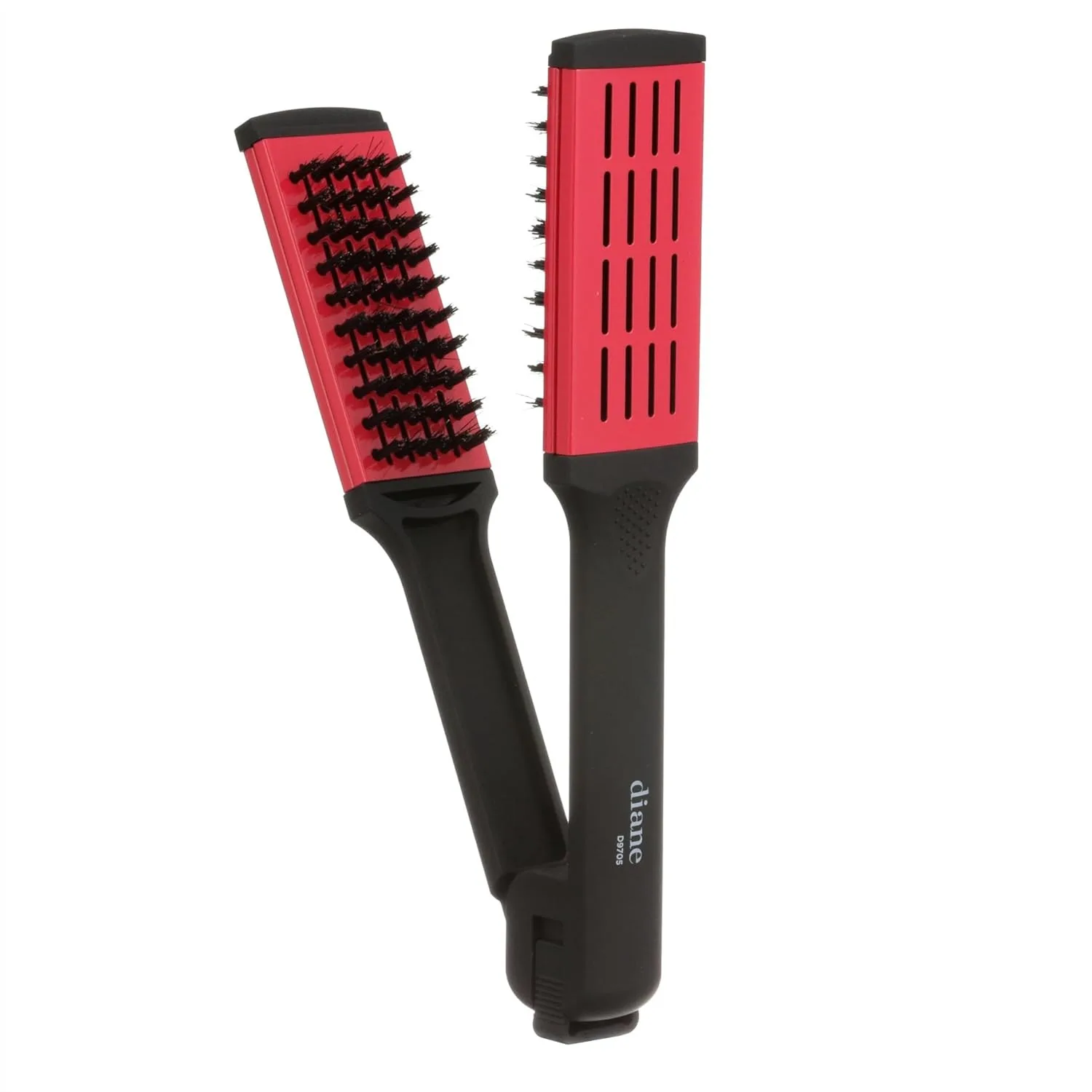 Ceramic Straightening Brush with Nylon Bristles for Smoothing Thick Coarse Hair, Double-Sided Hair Straightener Brush, 2-in-1
Ceramic Straightening Brush with Nylon Bristles for Smoothing Thick Coarse Hair, Double-Sided Hair Straightener Brush, 2-in-1