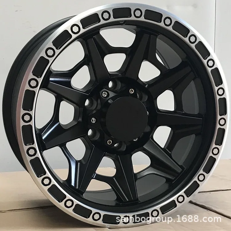 Suitable for F60Y0184 17 inch 6 * 139.7 Shengbo off-road car aluminum alloy wheels
Suitable for F60Y0184 17 inch 6 * 139.7 Shengbo off-road car aluminum alloy wheels