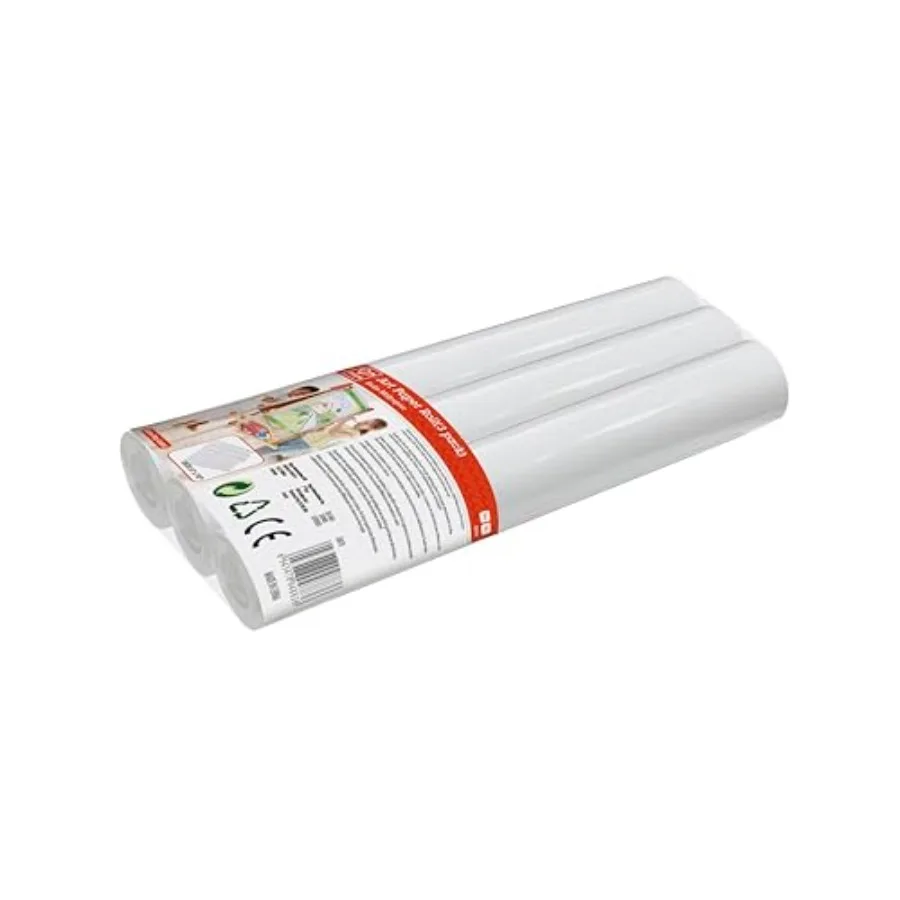 Art Paper Roll Replacement 3-Pack for ' Art Easel Ideal for Creative Drawing and Painting Activities Each Roll Measures 15 Inch
Art Paper Roll Replacement 3-Pack for ' Art Easel Ideal for Creative Drawing and Painting Activities Each Roll Measures 15 Inch