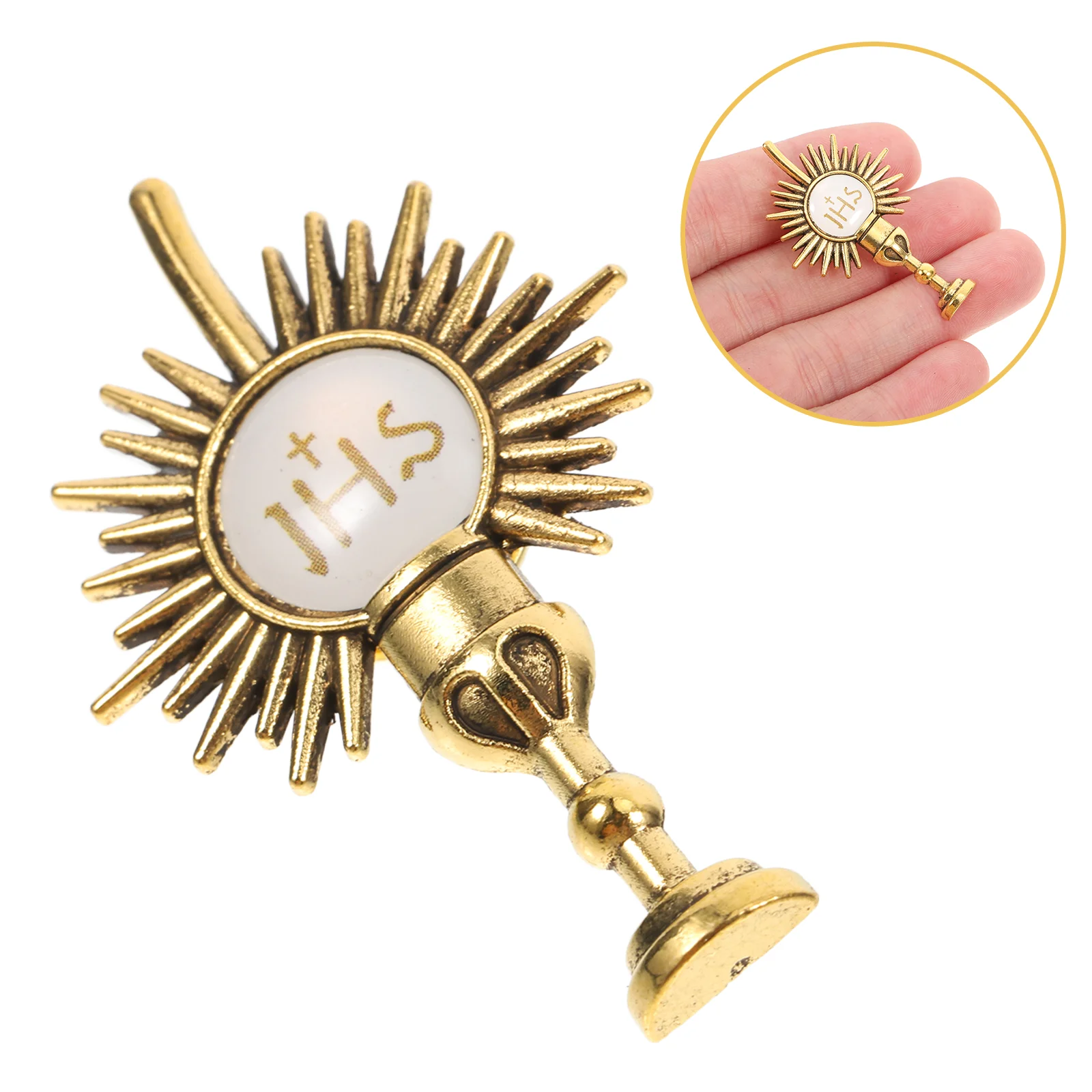 Cross Brooch First Communion Jewelry Tie Pin Decorations Fashionable and Versatile
Cross Brooch First Communion Jewelry Tie Pin Decorations Fashionable and Versatile