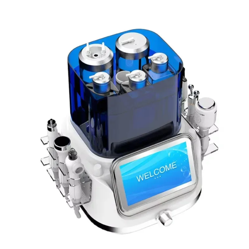 6in1 Hydro Dermabrasion Spa Skin Lifting Machine H2-O2 Water-Based Facial Microdermabrasion Device with Tightening Small Bubbl
6in1 Hydro Dermabrasion Spa Skin Lifting Machine H2-O2 Water-Based Facial Microdermabrasion Device with Tightening Small Bubbl