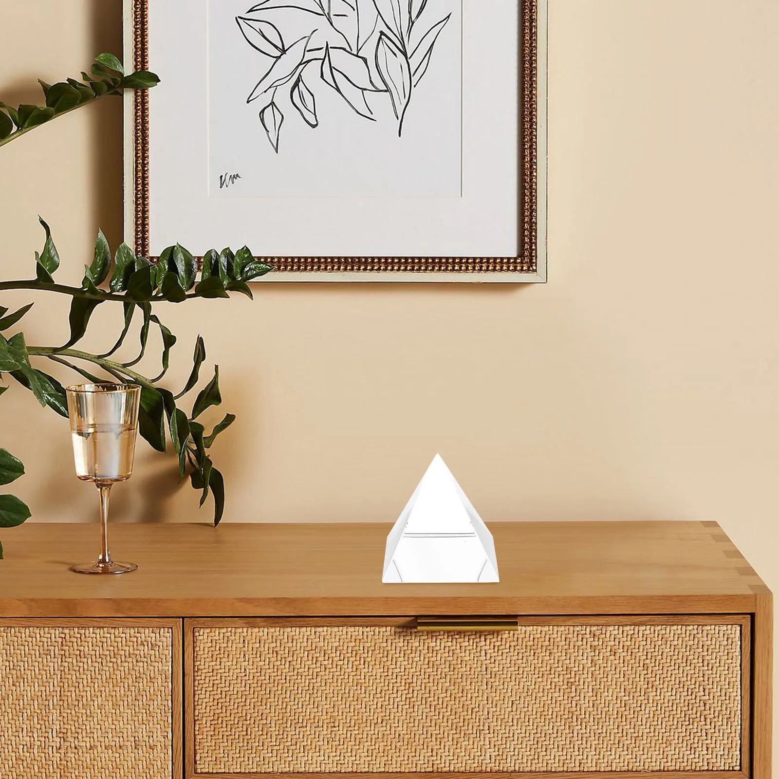 Light Prism for Science Optical Experiment Prism Glass Pyramid Refractor for Teaching Aids Home Decor Window Rainbow Maker
Light Prism for Science Optical Experiment Prism Glass Pyramid Refractor for Teaching Aids Home Decor Window Rainbow Maker