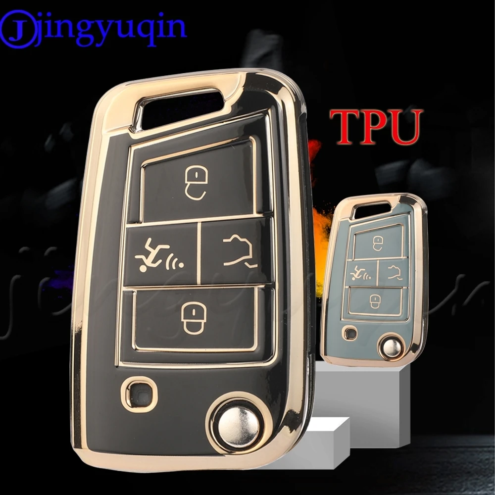 JYQ 4BTN TPU Car Key Case Cover Fob For VW Volkswagen Accessories Atlas Golf GTI Jetta Tiguan Protector Shell Accessories
JYQ 4BTN TPU Car Key Case Cover Fob For VW Volkswagen Accessories Atlas Golf GTI Jetta Tiguan Protector Shell Accessories