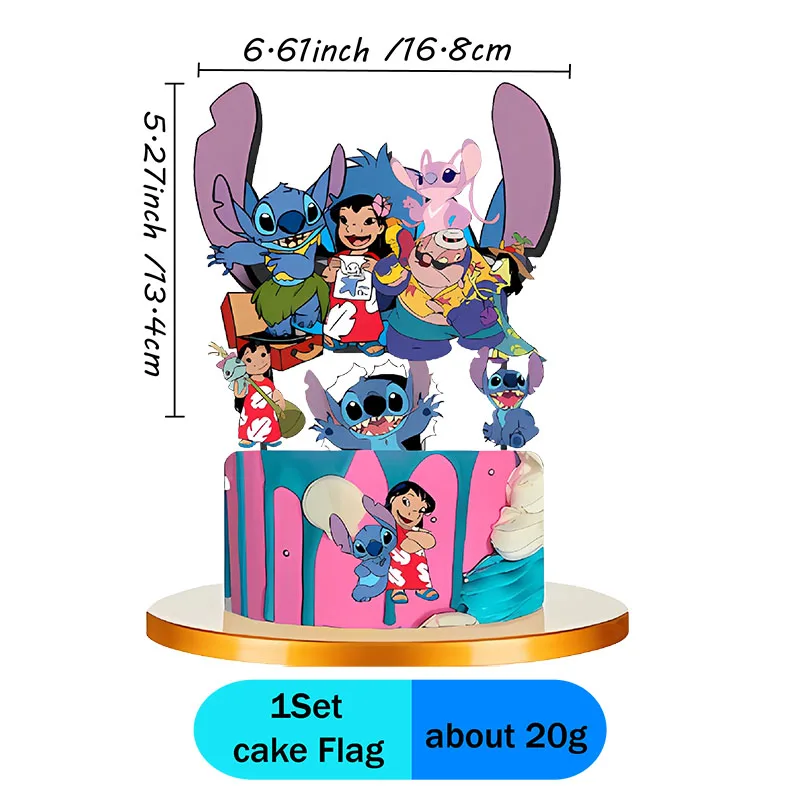 Lilo & Stitch MINISO Cake Topper honeycomb Birthday wedding decoration Party Supplies Cake Topper Cake Decoration Baby Shower
Lilo & Stitch MINISO Cake Topper honeycomb Birthday wedding decoration Party Supplies Cake Topper Cake Decoration Baby Shower