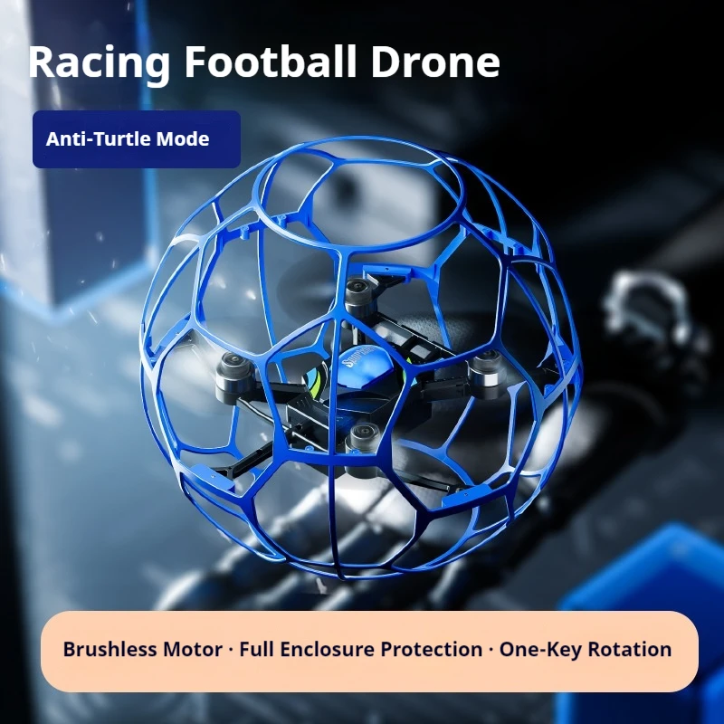 4drc V51 Football Drone Brushless Motor Rc Quadcopter 2.4ghz 360° Protection Mode Training For Students Competition Toy
4drc V51 Football Drone Brushless Motor Rc Quadcopter 2.4ghz 360° Protection Mode Training For Students Competition Toy