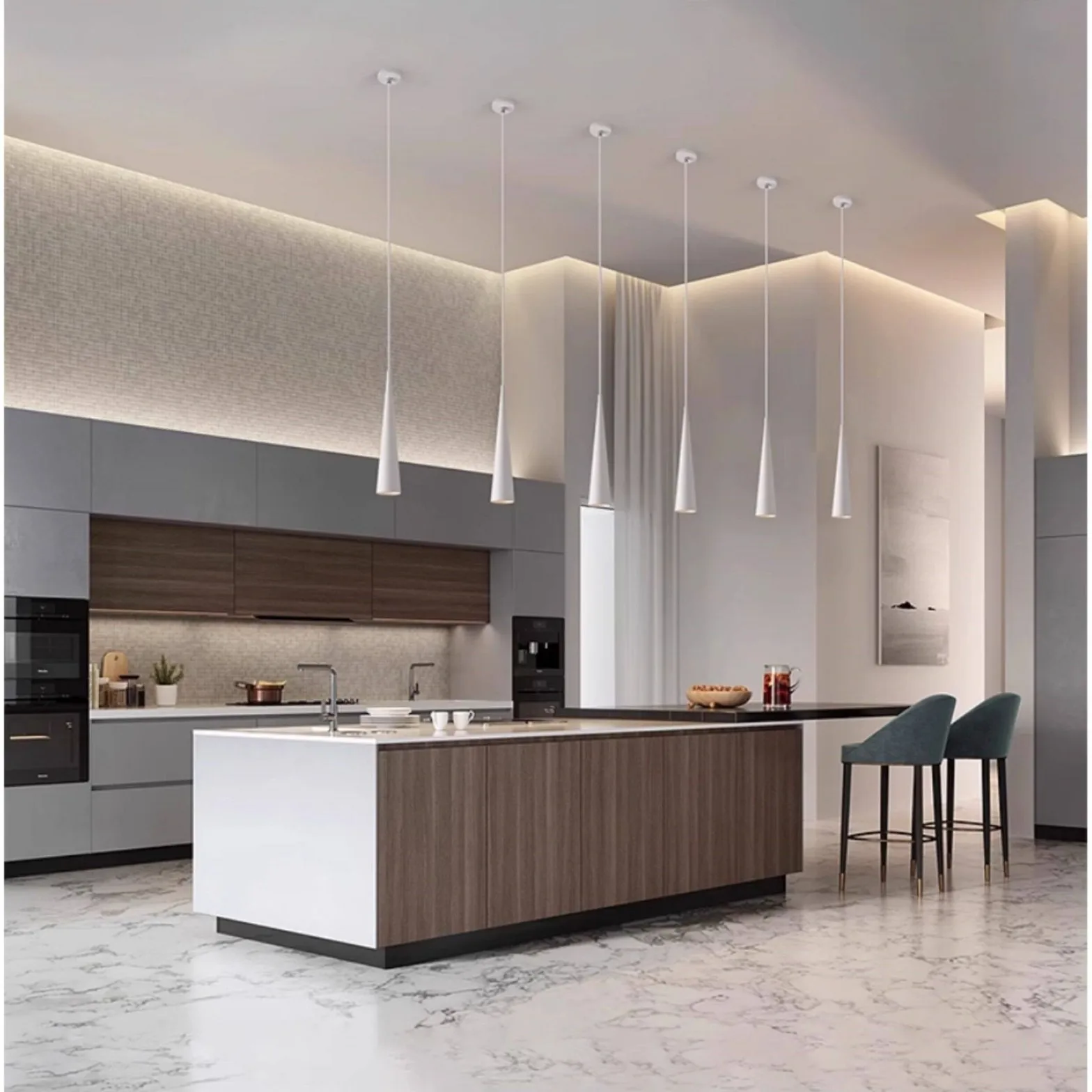 1.5m Adjustable Wide Voltage LED Pendant Light Minimalist Aluminum Ceiling Lamp for Bedroom Kitchen Dining Room
1.5m Adjustable Wide Voltage LED Pendant Light Minimalist Aluminum Ceiling Lamp for Bedroom Kitchen Dining Room