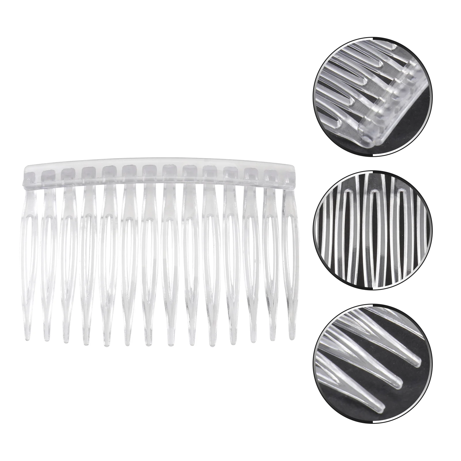 10 Pcs Hair Comb Slides Bridal Accessories for Women Classic Wedding Girl Side Combs Clear
10 Pcs Hair Comb Slides Bridal Accessories for Women Classic Wedding Girl Side Combs Clear