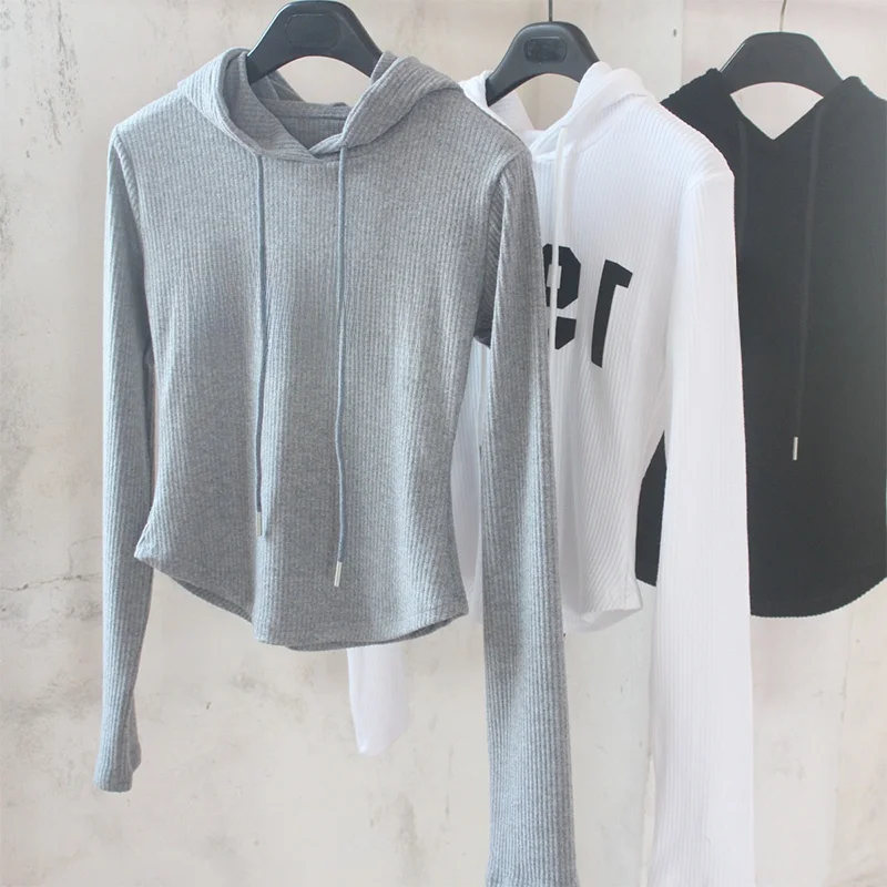 Спортивная толстовка с буквенным принтом Street Sle, приталенная, с длинными рукавами, повседневная спортивная одежда для молодых женщин, весна-осень
Спортивная толстовка с буквенным принтом Street Sle, приталенная, с длинными рукавами, повседневная спортивная одежда для молодых женщин, весна-осень