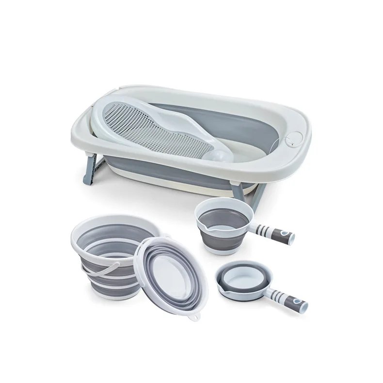 Factory Wholesale Infant Plastic Portable Foldable Infant Bathtub Temperature Baby Bathtub Set
Factory Wholesale Infant Plastic Portable Foldable Infant Bathtub Temperature Baby Bathtub Set