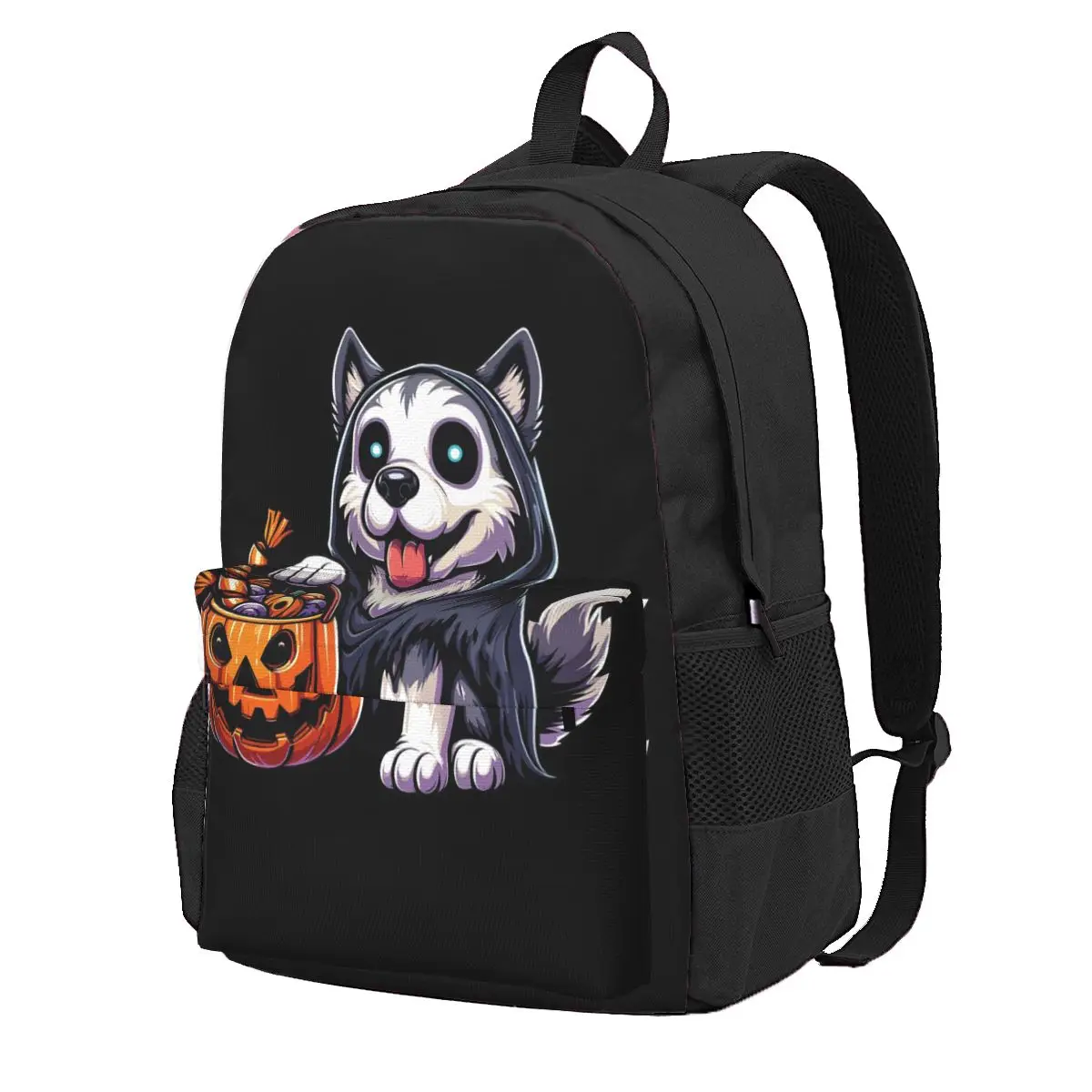 Huskey Scary Halloween Ghost Spooky Student Backpack School Bag Hiking Travel Daypack Boys Girls Fashion Bookbag Shoulder Bags
Huskey Scary Halloween Ghost Spooky Student Backpack School Bag Hiking Travel Daypack Boys Girls Fashion Bookbag Shoulder Bags