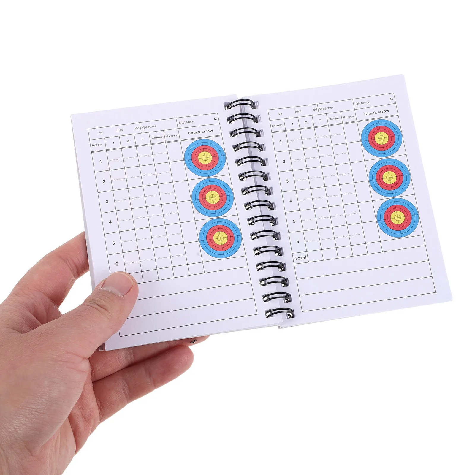Archery Score Book Spiral Bound White Portable Competition Scorecards Target Practice Journal Compound Bow Accessories
Archery Score Book Spiral Bound White Portable Competition Scorecards Target Practice Journal Compound Bow Accessories