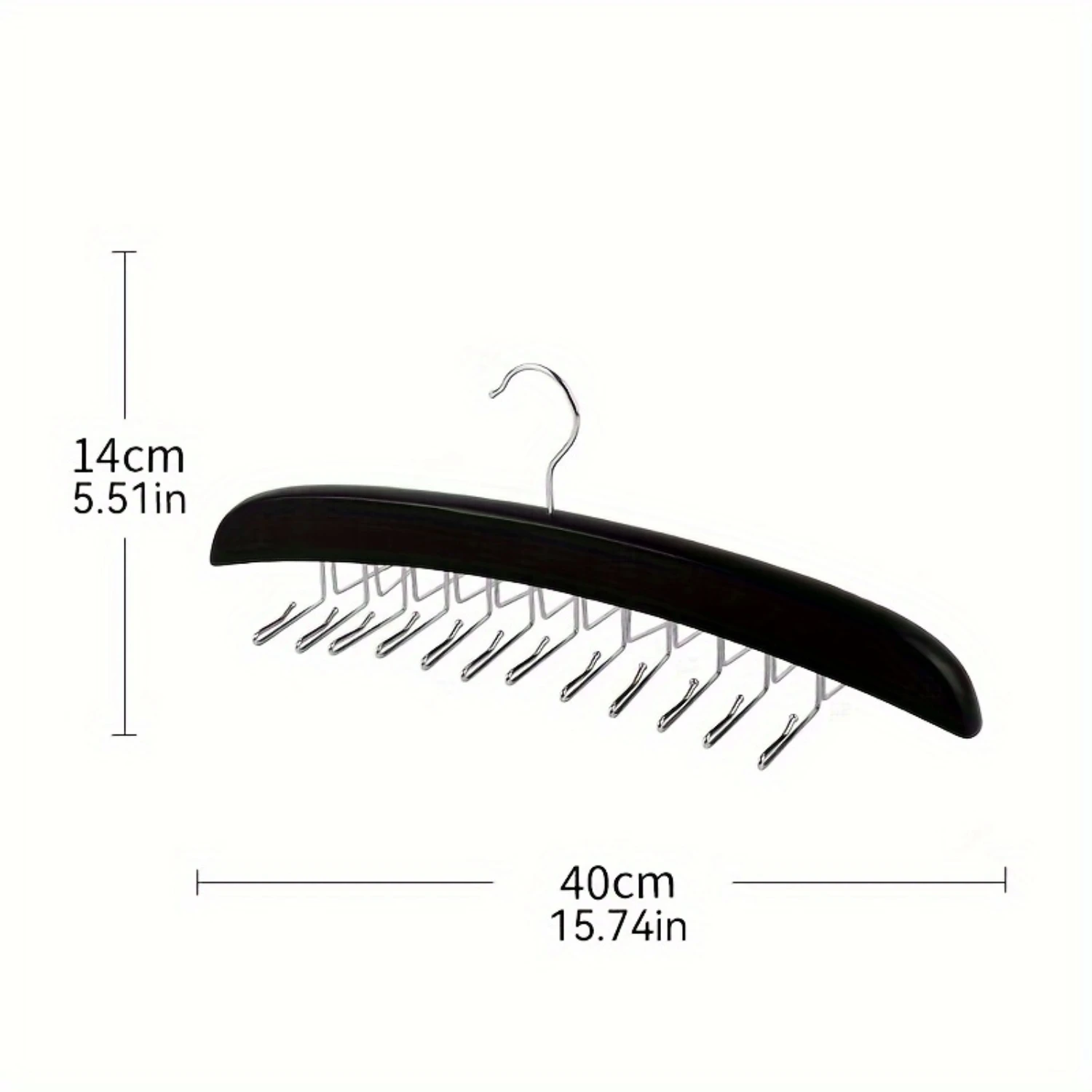 24-Hook Tank Top Hangers - Non-Slip Hanging Tie Holder with Space-Saving Closet Organizer and for Neckties, Belts, Scarves, Tan
24-Hook Tank Top Hangers - Non-Slip Hanging Tie Holder with Space-Saving Closet Organizer and for Neckties, Belts, Scarves, Tan