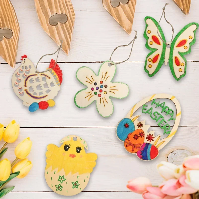 12 Styles Wooden Rabbit Pendants Ornaments 36pcs Kids DIY Painting Crafts Home Party Hanging Decor Gifts
12 Styles Wooden Rabbit Pendants Ornaments 36pcs Kids DIY Painting Crafts Home Party Hanging Decor Gifts