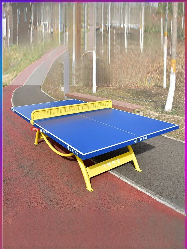 Outdoor table tennis table national standard outdoor Bing Bing table waterproof rainproof sunscreen rainbow table tennis table
Outdoor table tennis table national standard outdoor Bing Bing table waterproof rainproof sunscreen rainbow table tennis table