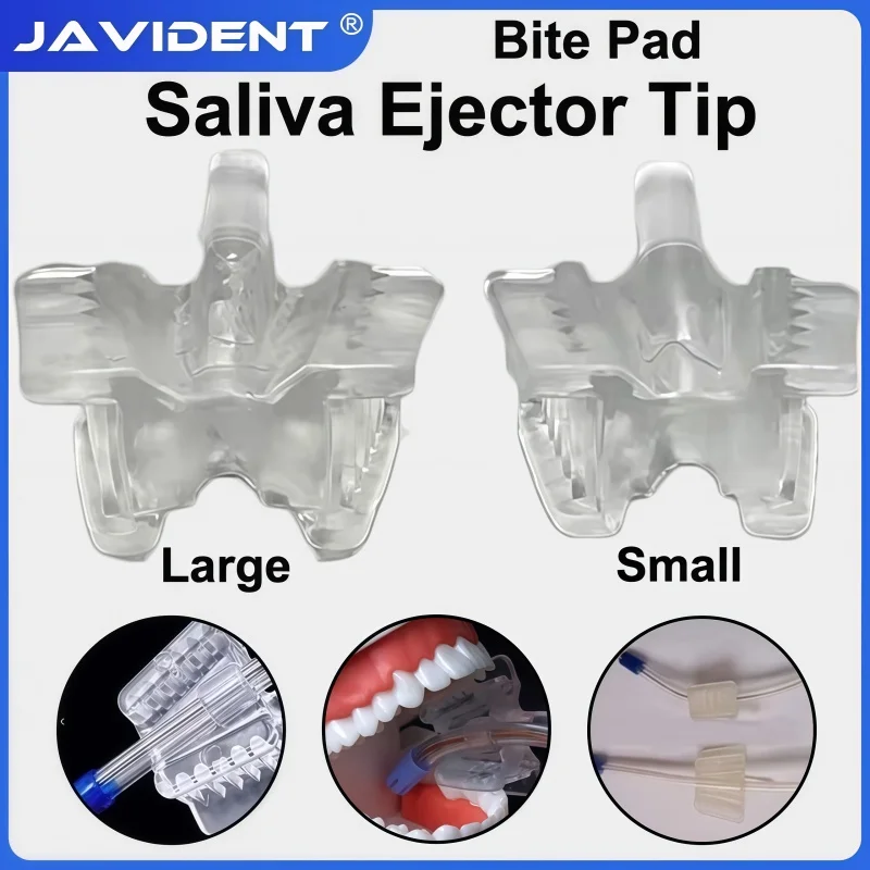 JAVIDENT 5/10pcs Dental Silicone Bite Block with Saliva Ejector Hole Mouth Opener Occlusal Pad Cheek Retractor Oral Care Tools
JAVIDENT 5/10pcs Dental Silicone Bite Block with Saliva Ejector Hole Mouth Opener Occlusal Pad Cheek Retractor Oral Care Tools