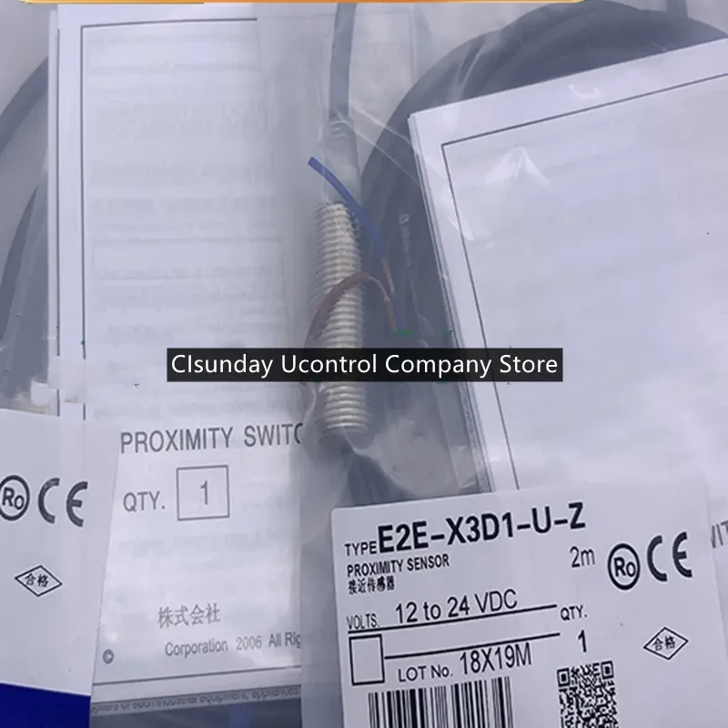 3pcs New proximity switch E2E-X2D1-U E2E-X2D1-U-Z E2E-X3D2-U E2E-X2D2-U E2E-X2D2-U-Z E2E-X3D2-U-Z E2E-X3D1-U-Z E2E-X3D1-U
3pcs New proximity switch E2E-X2D1-U E2E-X2D1-U-Z E2E-X3D2-U E2E-X2D2-U E2E-X2D2-U-Z E2E-X3D2-U-Z E2E-X3D1-U-Z E2E-X3D1-U