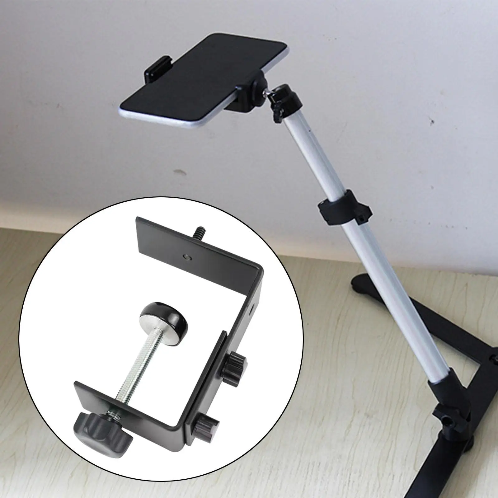 C Clamp Base Stand Mounting Accessory Desk Clamp Metal Adjustable Work Surface Mounting Bracket for Video Cameras Shelves
C Clamp Base Stand Mounting Accessory Desk Clamp Metal Adjustable Work Surface Mounting Bracket for Video Cameras Shelves