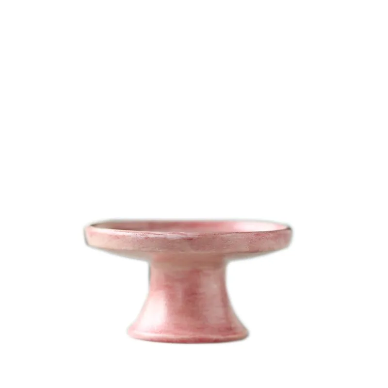 Ceramic high-footed cherry blossom powder Youlan cover bracket small tea pet ornament Kung Fu tea set accessories
Ceramic high-footed cherry blossom powder Youlan cover bracket small tea pet ornament Kung Fu tea set accessories