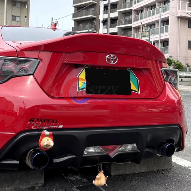 Спойлер-«утиный хвост» из АБС-пластика для тюнинга автомобилей Toyota GT86 и Subaru BRZ 2012-2018
Спойлер-«утиный хвост» из АБС-пластика для тюнинга автомобилей Toyota GT86 и Subaru BRZ 2012-2018