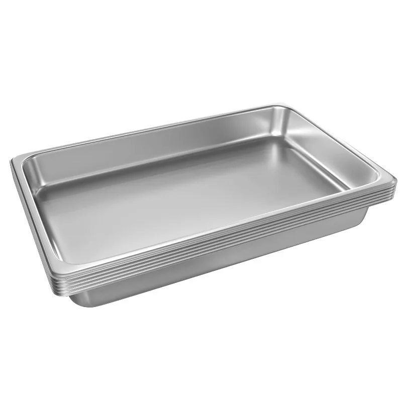 Full Size Steam Table Pans 6-Pack 2.5 Inch Restaurant Stainless Steel Pan Commercial Catering
Full Size Steam Table Pans 6-Pack 2.5 Inch Restaurant Stainless Steel Pan Commercial Catering