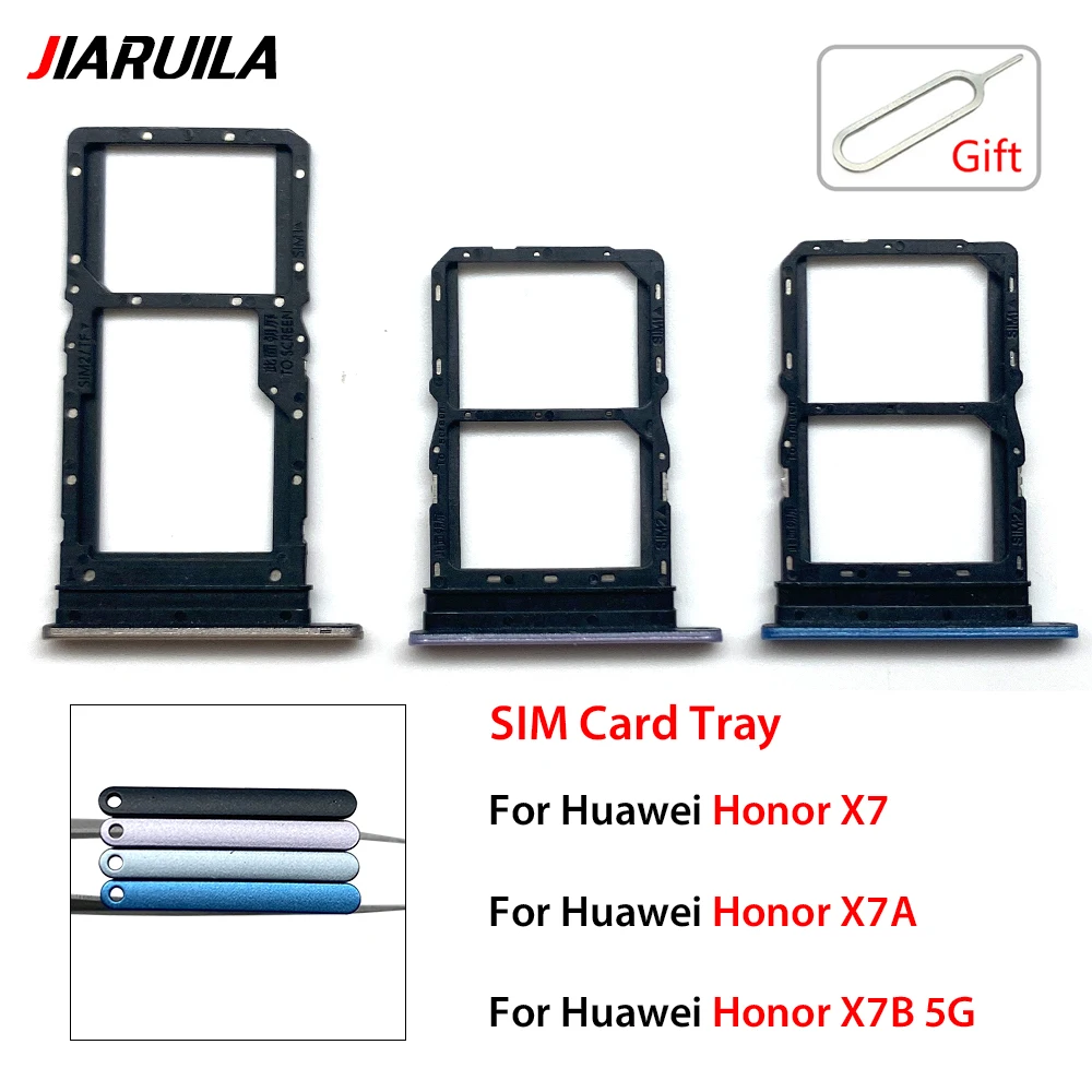 Mobile Phone New Lateral Dual SIM Card Tray For Huawei Honor X7 X7A X7B 5G Chip Slot Holder Pocket
Mobile Phone New Lateral Dual SIM Card Tray For Huawei Honor X7 X7A X7B 5G Chip Slot Holder Pocket