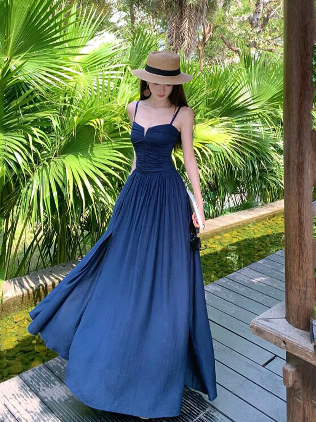 Stunning Beach Photo Long Dress Women's Gown Travel Outfit Big Skirt Strapless Dress French Style High Waist Summer Dress
Stunning Beach Photo Long Dress Women's Gown Travel Outfit Big Skirt Strapless Dress French Style High Waist Summer Dress