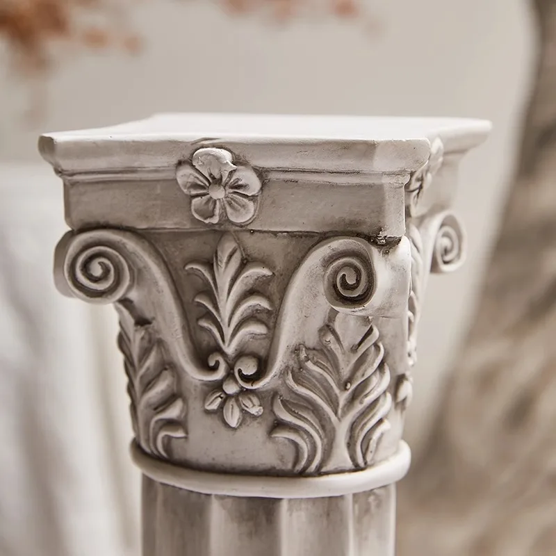 European retro Roman column ornament display stand base nostalgic model sculpture garden decoration wedding shooting props
European retro Roman column ornament display stand base nostalgic model sculpture garden decoration wedding shooting props