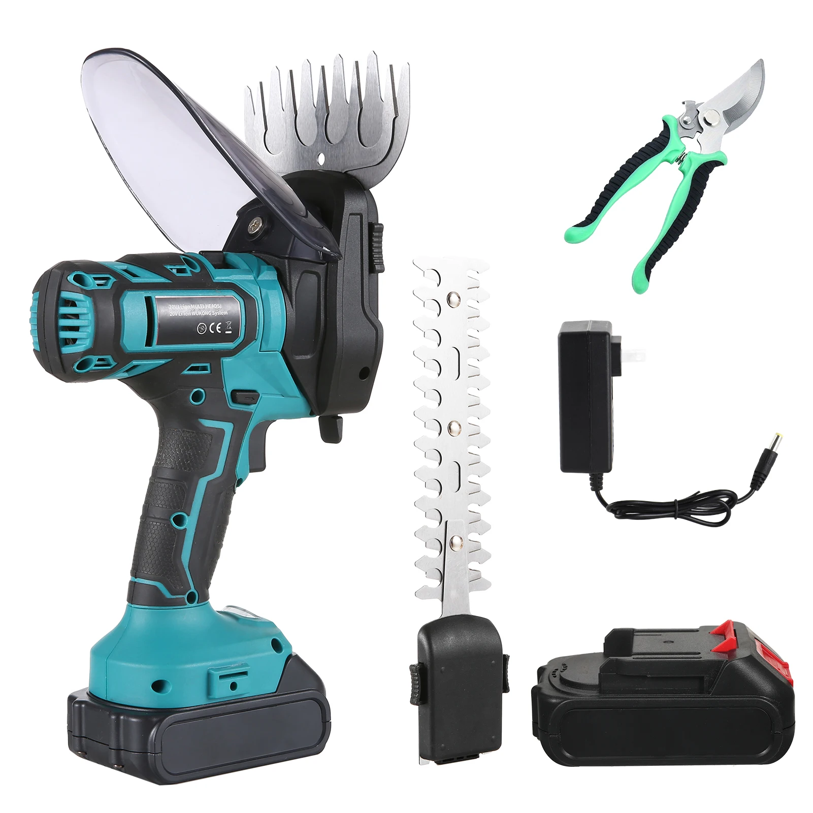 20V Cordless Grass Shears Handheld Grass Trimmer 2 in 1 Electric Grass Clippers & Power Hedge Trimmers Cordless for Gardening wi
20V Cordless Grass Shears Handheld Grass Trimmer 2 in 1 Electric Grass Clippers & Power Hedge Trimmers Cordless for Gardening wi