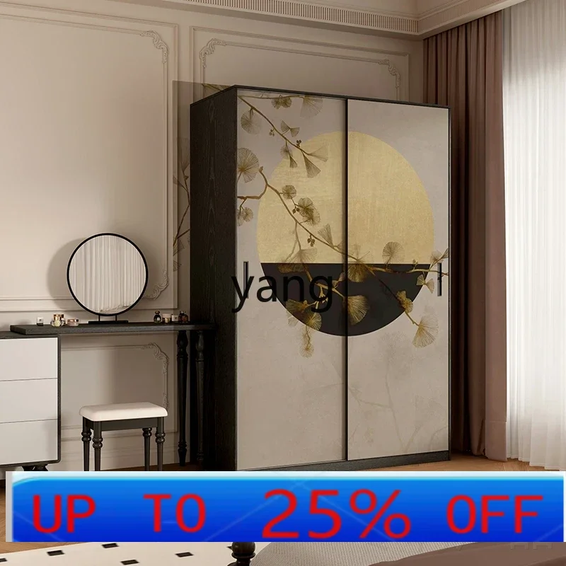 LHH new Chinese Zen style solid wood cloakroom medieval wardrobe bedroom sliding door storage against the wall
LHH new Chinese Zen style solid wood cloakroom medieval wardrobe bedroom sliding door storage against the wall