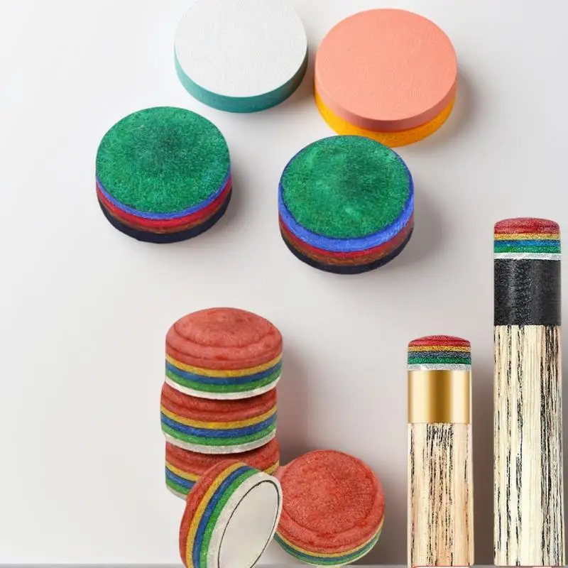 1 шт. Премиальный 6-слойный наконечник из свиной кожи 11 мм с радужным эффектом, профессиональный сменный наконечник для бильярдного кия, аксессуар для игры в снукер
1 шт. Премиальный 6-слойный наконечник из свиной кожи 11 мм с радужным эффектом, профессиональный сменный наконечник для бильярдного кия, аксессуар для игры в снукер