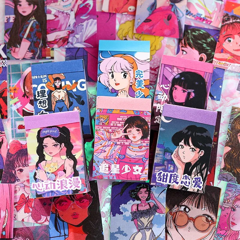 50sheets Cute Fashion girl Decorative Stickers Book Art Craft Scrapbooking Label Diary Japanese Stationery Album Journal Planner
50sheets Cute Fashion girl Decorative Stickers Book Art Craft Scrapbooking Label Diary Japanese Stationery Album Journal Planner