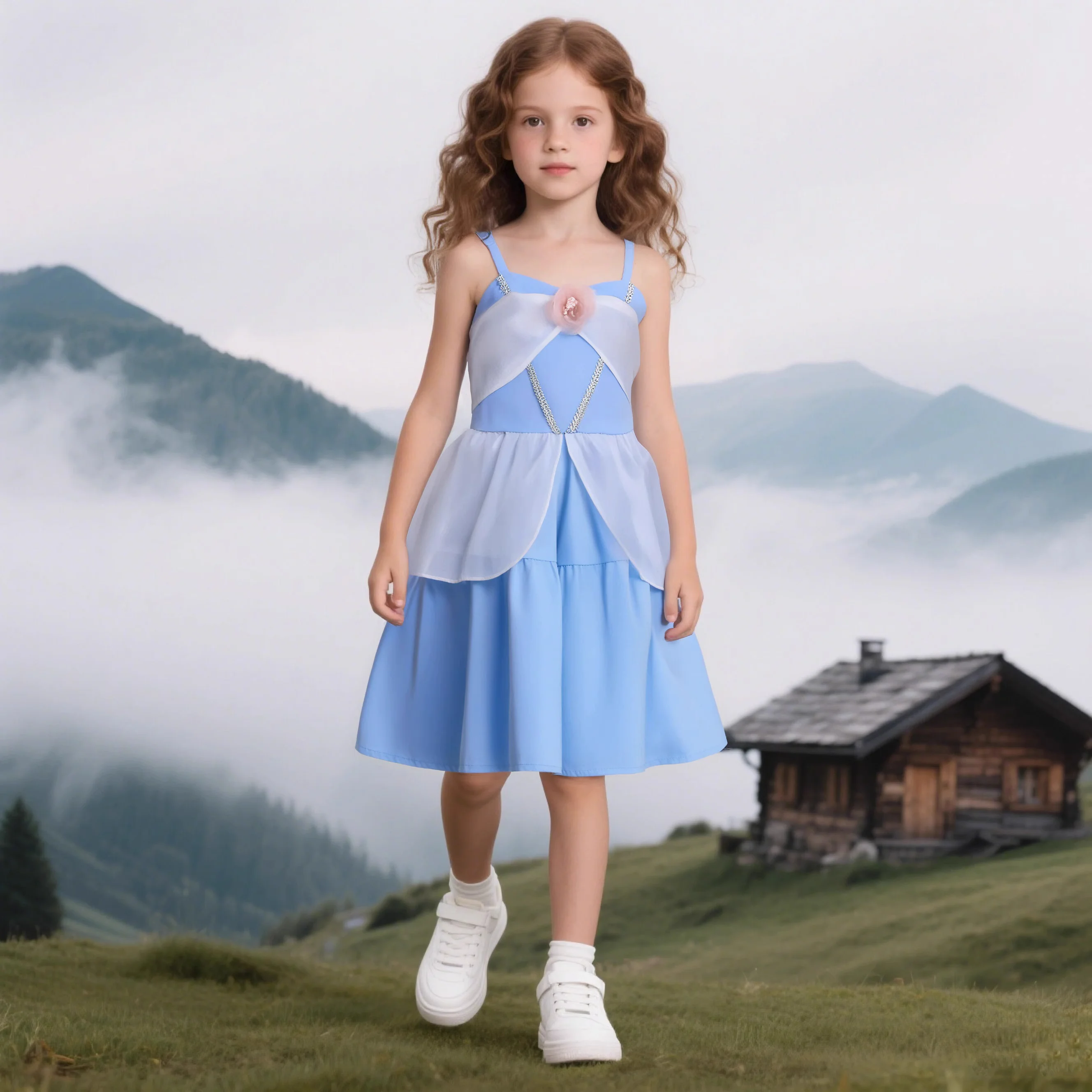 Summer Girl Dress Children's A-Line Sleeveless Birthday Party Skirt Off Shoulder Sling Homewear Outdoor Daily Costume 2025 New
Summer Girl Dress Children's A-Line Sleeveless Birthday Party Skirt Off Shoulder Sling Homewear Outdoor Daily Costume 2025 New