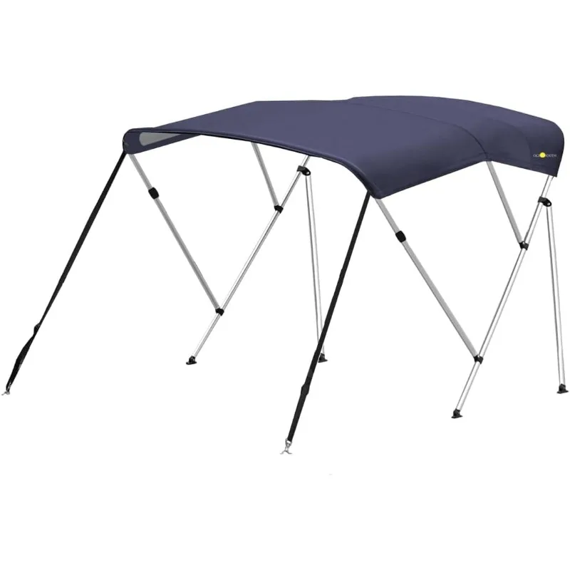 Oceansouth 3 BowTop 6ft Deluxe (Navy Blue, Mounting Width 73" - 78") Bows Frame Sun Shade Boat Waterproof Cover Boot Sto
Oceansouth 3 BowTop 6ft Deluxe (Navy Blue, Mounting Width 73" - 78") Bows Frame Sun Shade Boat Waterproof Cover Boot Sto