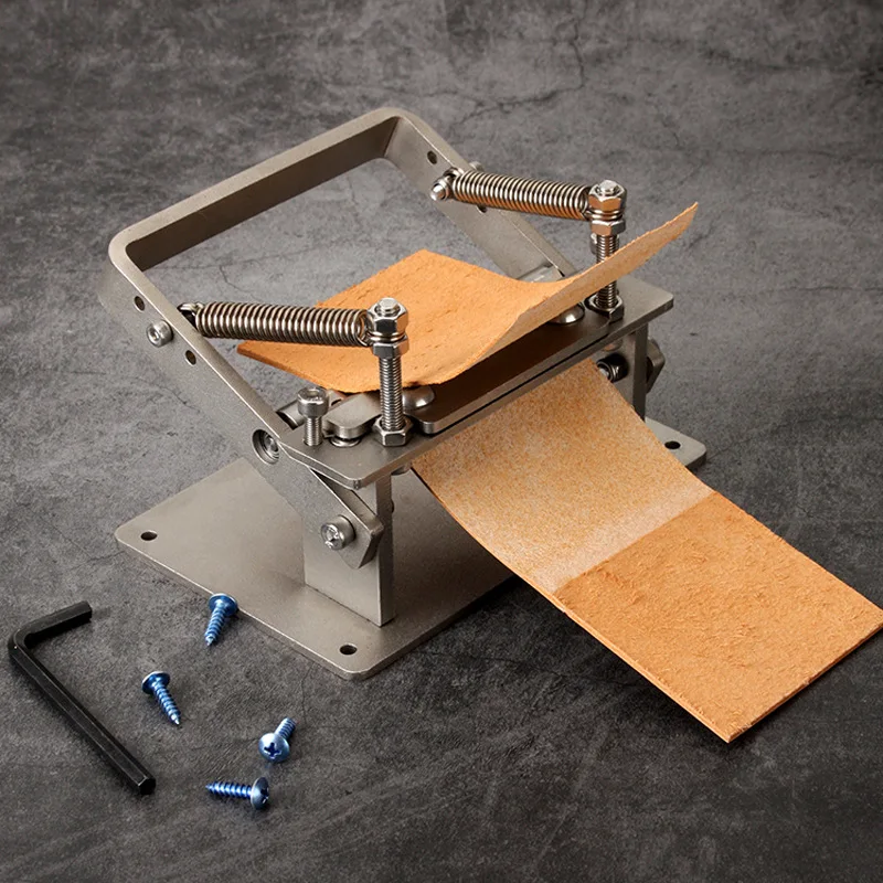 Leather Thinner Machine - Cowhide Leather Scraper for DIY Stainless Steel Belt and Vegetable Tanned Leather
Leather Thinner Machine - Cowhide Leather Scraper for DIY Stainless Steel Belt and Vegetable Tanned Leather