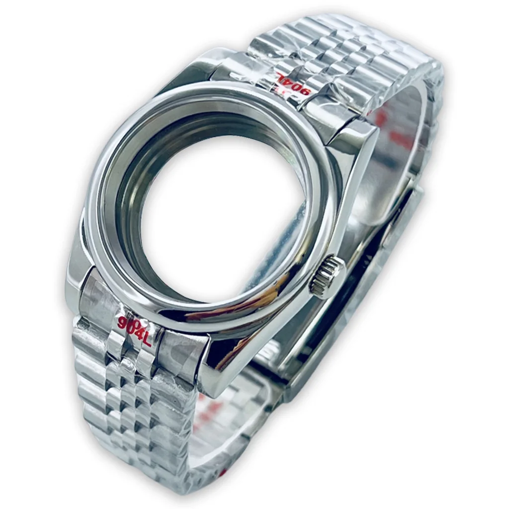 High Quality 36mm 40mm Silver NH34 NH35 NH36 NH38 NH39 NH70 ETA2824 PT5000 Watch Case Waterproof Sapphire Crysta Date
High Quality 36mm 40mm Silver NH34 NH35 NH36 NH38 NH39 NH70 ETA2824 PT5000 Watch Case Waterproof Sapphire Crysta Date