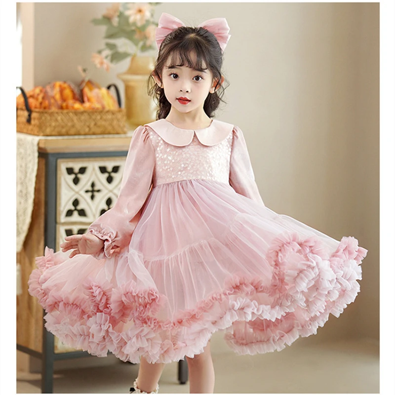 3-9T summer spring winter children kids girls party dress
3-9T summer spring winter children kids girls party dress