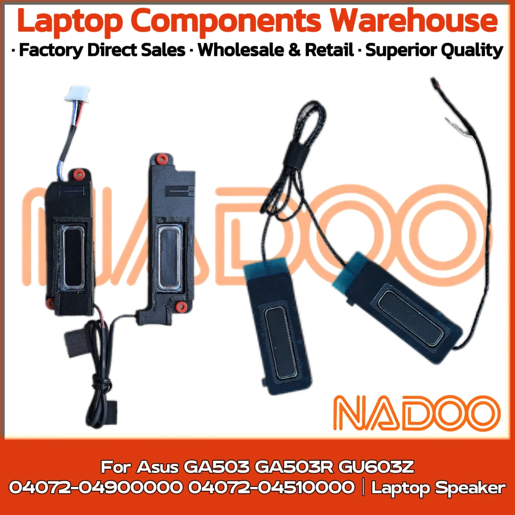 Новый оригинальный аудиодинамик для ноутбука Asus GA503 GA503R GU603Z, встроенный динамик, аудио 04072-04900000 04072-04510000
Новый оригинальный аудиодинамик для ноутбука Asus GA503 GA503R GU603Z, встроенный динамик, аудио 04072-04900000 04072-04510000