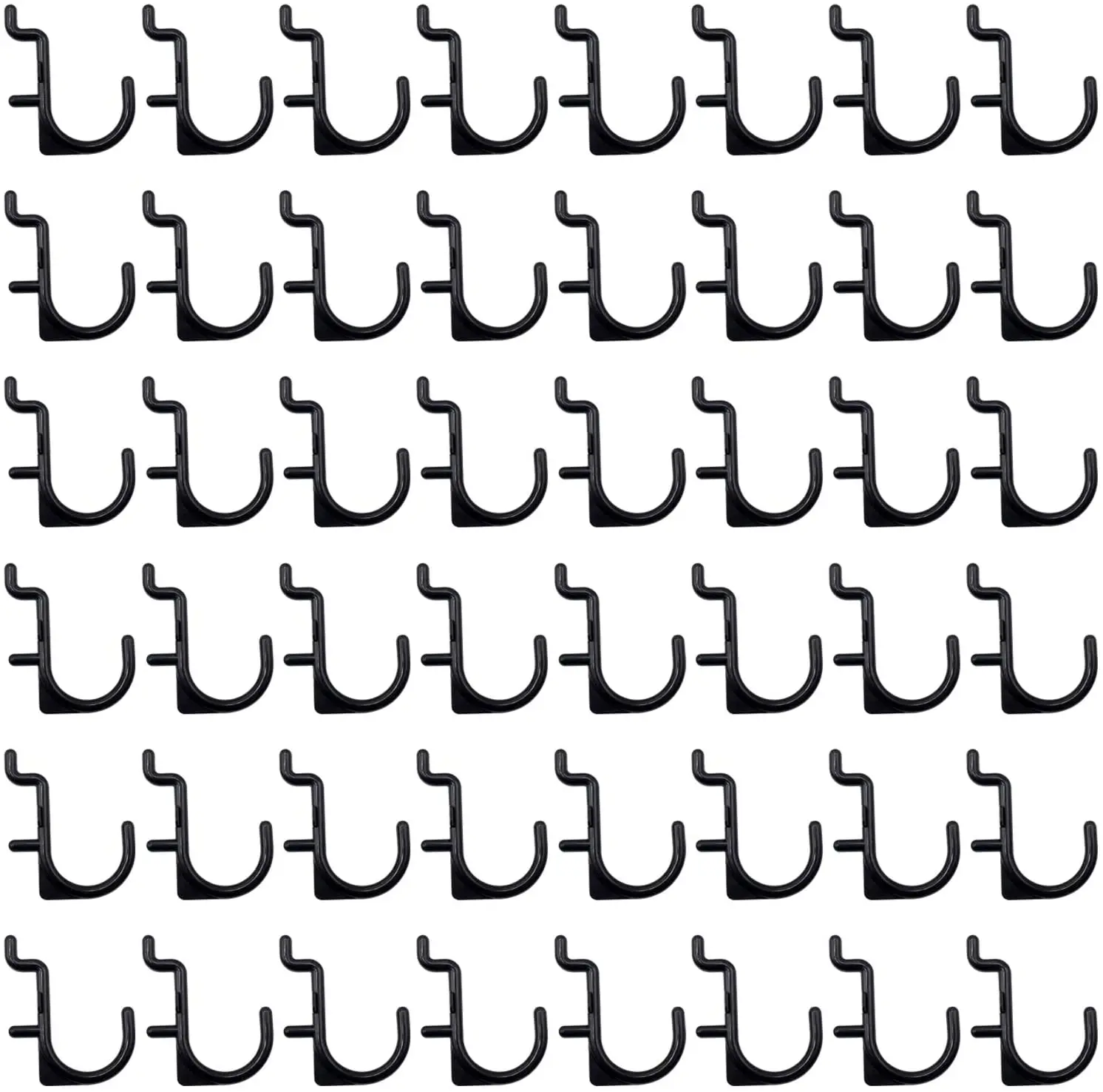100pcs J Shape Pegboard Hooks Strong Storage Hangers Garage Utility Safe Plastic Material Quality Present
100pcs J Shape Pegboard Hooks Strong Storage Hangers Garage Utility Safe Plastic Material Quality Present