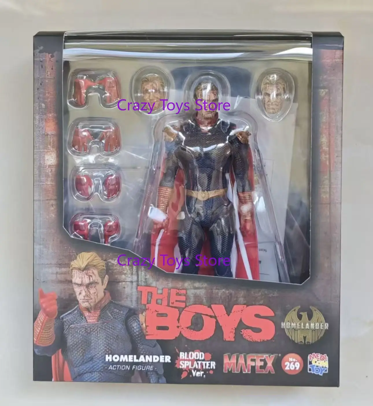 In Stock MAFEX BOY STARLIGHT HOMELANDER Anime Action Figure Assembly Model Toy Collection Gift
In Stock MAFEX BOY STARLIGHT HOMELANDER Anime Action Figure Assembly Model Toy Collection Gift