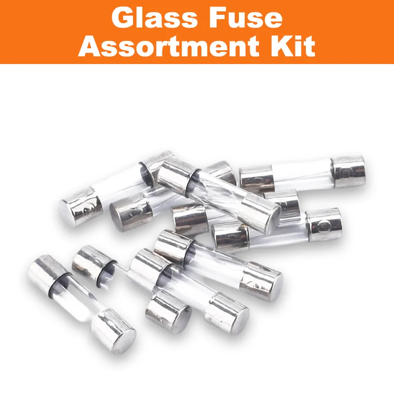 10pcs/pack Fusibles Glass Tube Fuse 5x20mm 6x30mm Fast Blow 250V 0.2A 0.5A 1A 2A 3A 4A 5A 6.3A 8A 10A 12A 15A 20A 25A 30A
10pcs/pack Fusibles Glass Tube Fuse 5x20mm 6x30mm Fast Blow 250V 0.2A 0.5A 1A 2A 3A 4A 5A 6.3A 8A 10A 12A 15A 20A 25A 30A