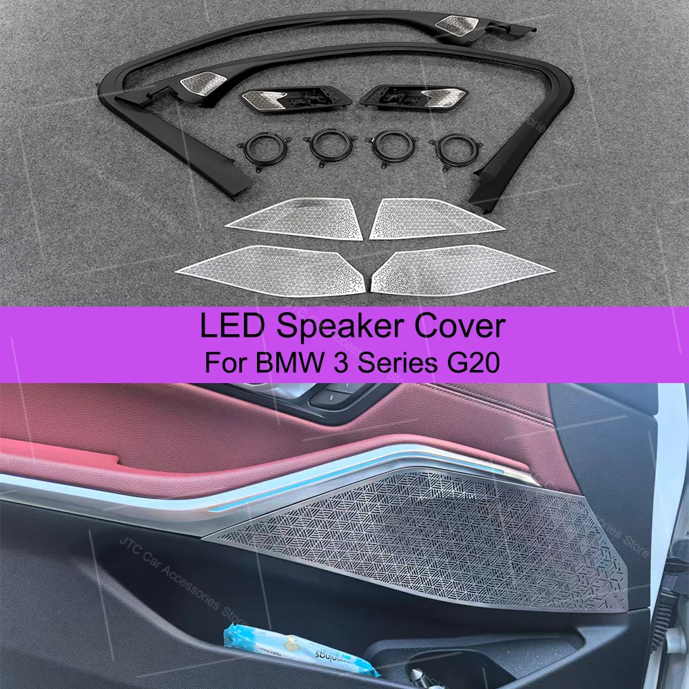 LED Speaker Cover For BMW New 3 Series G20 Car Midrange Tweeter HiFi Music Stereo Horn Ambient Light Decorate Refit
LED Speaker Cover For BMW New 3 Series G20 Car Midrange Tweeter HiFi Music Stereo Horn Ambient Light Decorate Refit