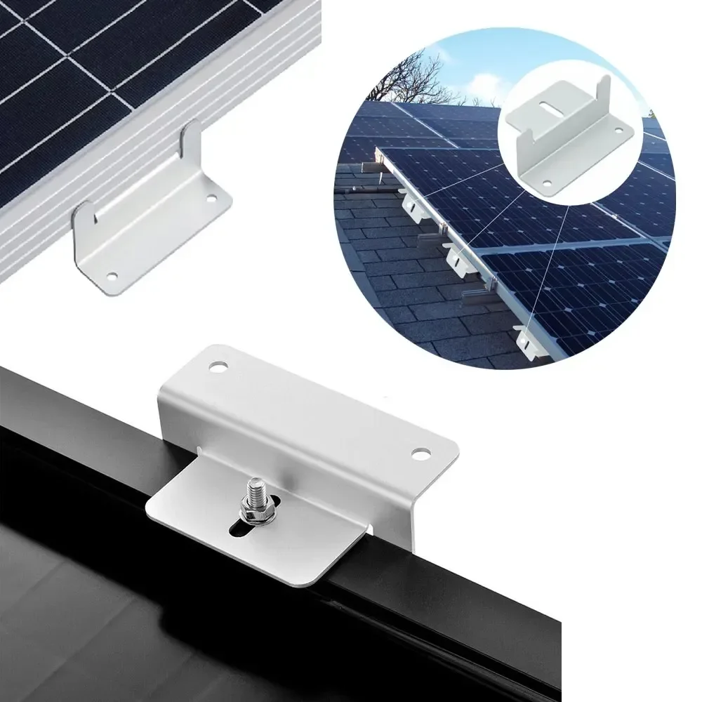 4PCS/8PCS Solar Panel Aluminum Mounting Bracket Kits Roof Z-Style Bracket Mount Panel Z bracket Stand For Car Boat RV Yacht
4PCS/8PCS Solar Panel Aluminum Mounting Bracket Kits Roof Z-Style Bracket Mount Panel Z bracket Stand For Car Boat RV Yacht